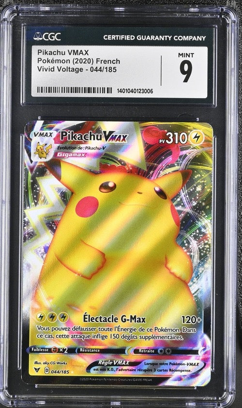 Pikachu VMAX 044/185 - CGC 9