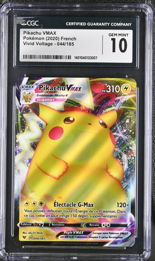 Pikachu VMAX 044/185 - CGC 10