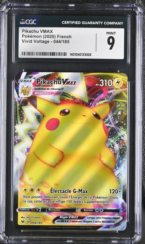 Pikach VMAX 044/185 - CGC 9