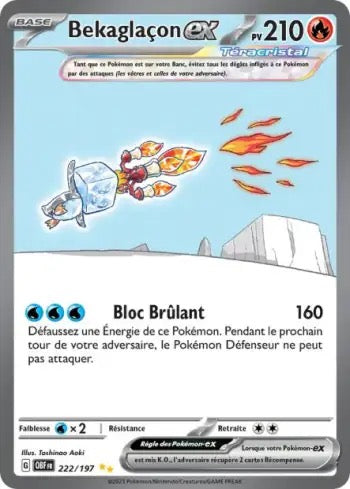 Bekaglaçon ex 222/197 - Flammes Obsidiennes