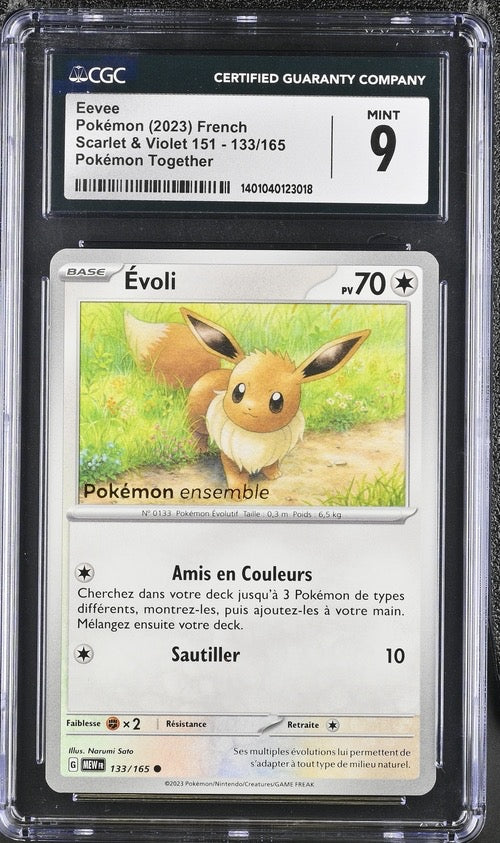 Evoli 133/165 - CGC 9