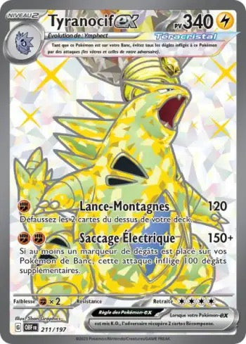Tyranocif ex 211/197 - Flammes Obsidiennes