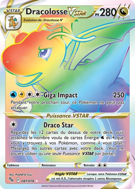 Dracolosse VSTAR 081/078 - Pokémon GO