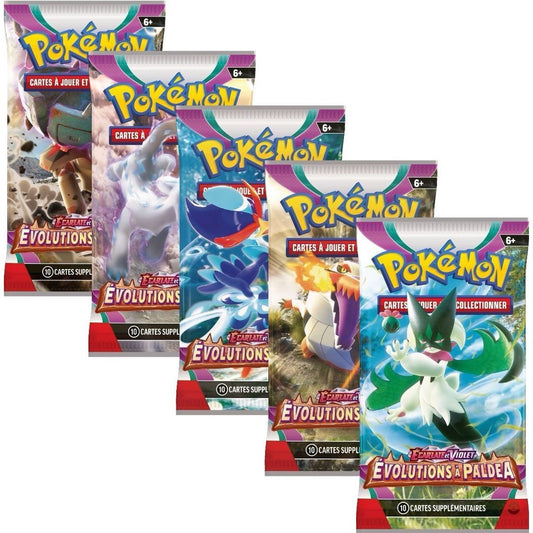 Artset Pokémon EV02 - Écarlate et Violet - Évolutions à Paldéa