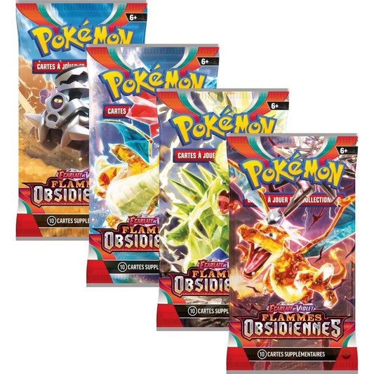 Artset Pokémon EV03 - Écarlate et Violet - Flammes Obsidiennes